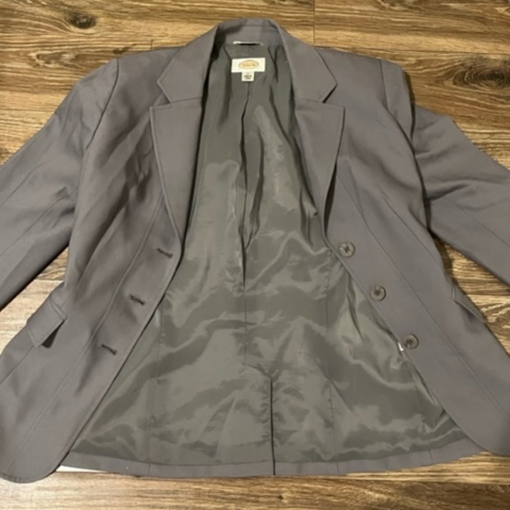 Talbots Grey Suit Jacket